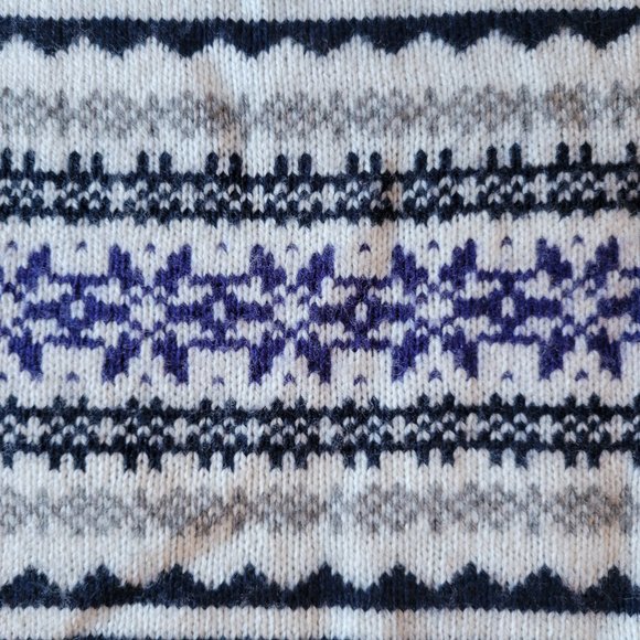 J. Crew Factory wool-blend fair isle sweater size XS - Picture 5 of 10